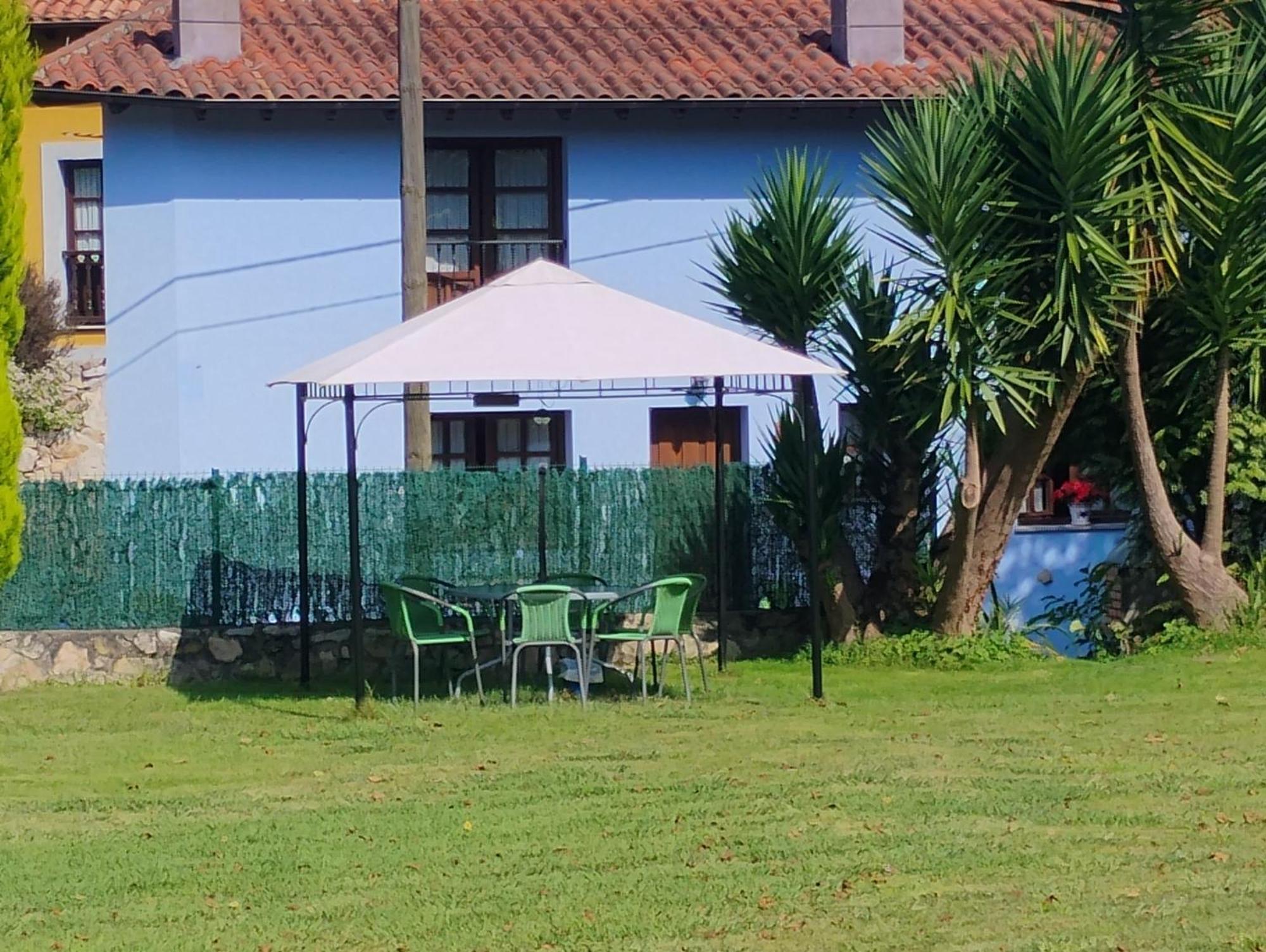 Casa Rural Casa Azul Villahormes ภายนอก รูปภาพ