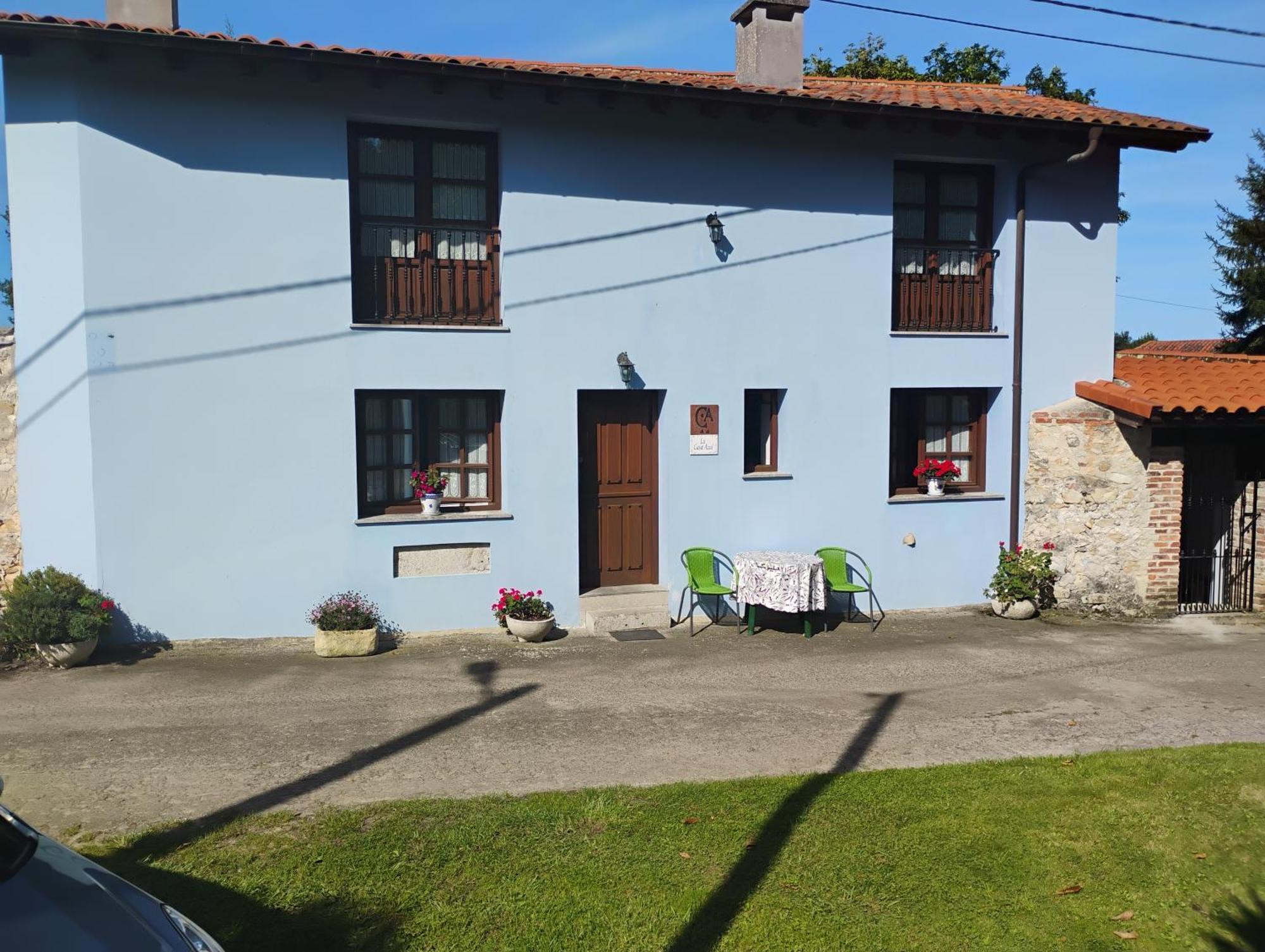 Casa Rural Casa Azul Villahormes ภายนอก รูปภาพ